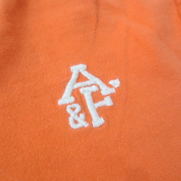 Abercrombie Fitch A & F Reverse Stitch V-Neck Sueded Cotton Muscle Cut T-Shirt - Picture 2 of 10